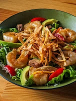 Caesar Salad with Shrimp